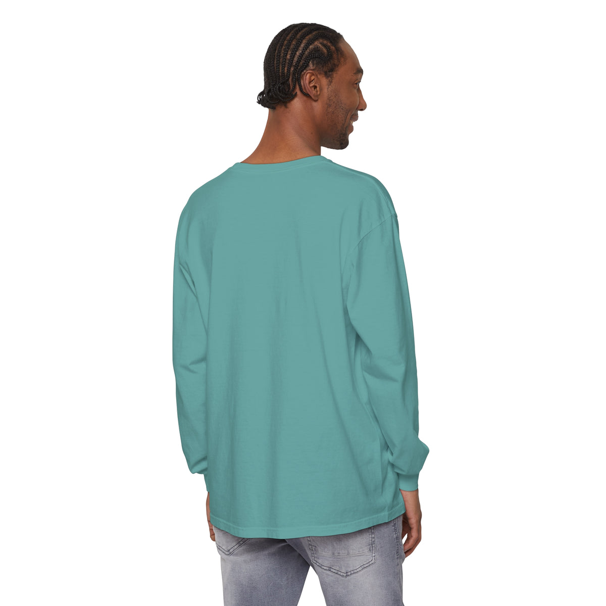 Spooky Scary Skeletons Comfort Colors Unisex Garment-dyed Long Sleeve T-Shirt