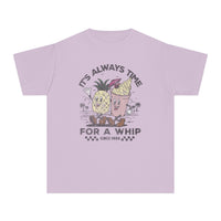 It's Always Time For A Whip Comfort Colors Youth Midweight Tee