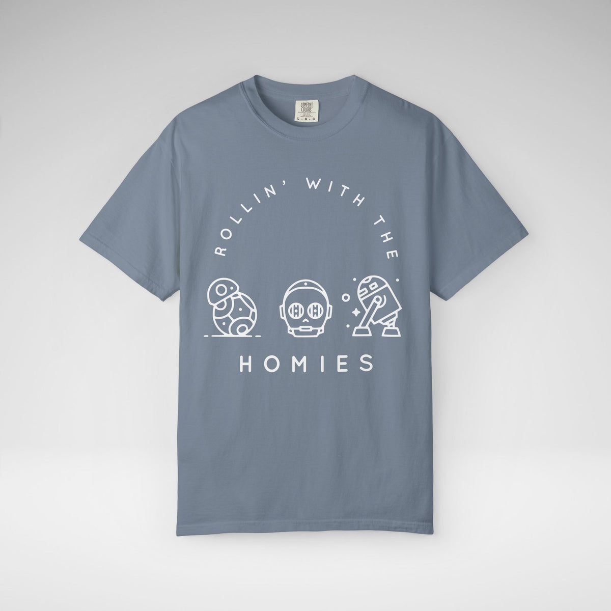 Rollin’ With The Homies Comfort Colors Unisex Garment-Dyed T-shirt
