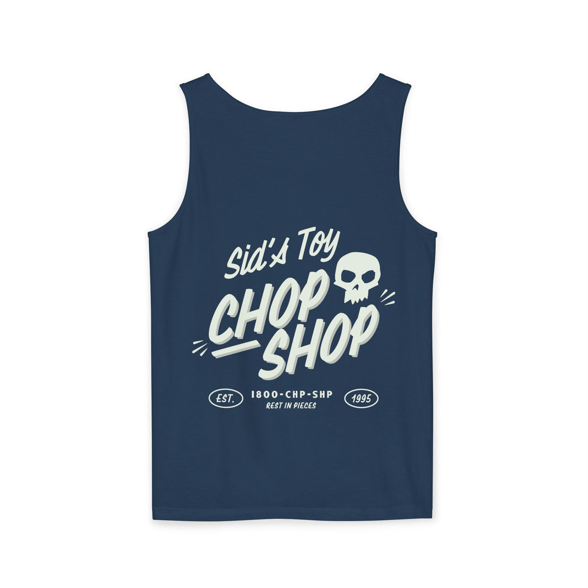 Sid's Toy Chop Shop Unisex Comfort Colors Garment-Dyed Tank Top