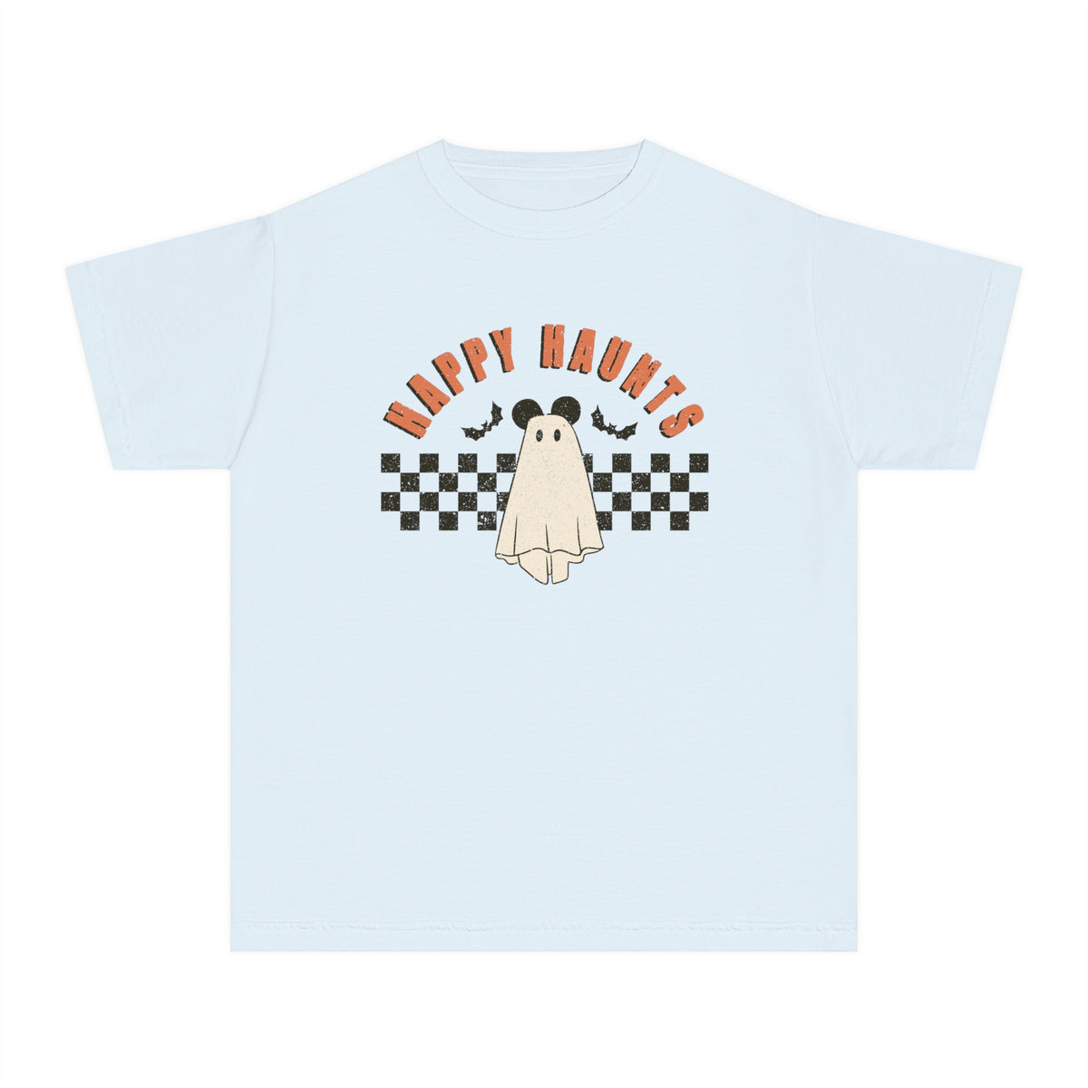Happy Haunts Comfort Colors Youth Midweight Tee
