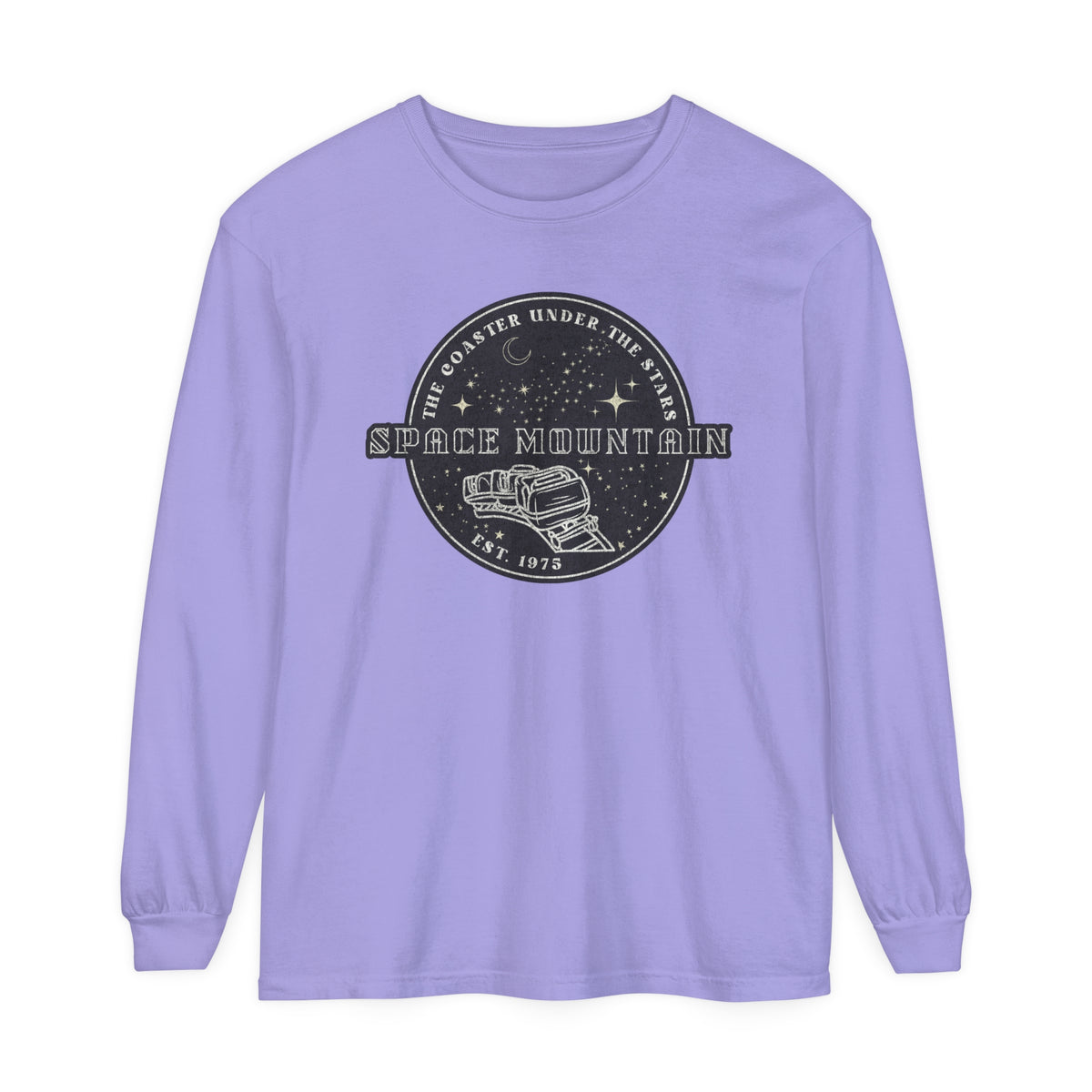 The Coaster Under the Stars Comfort Colors Unisex Garment-dyed Long Sleeve T-Shirt