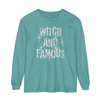 Witch and Famous Comfort Colors Unisex Garment-dyed Long Sleeve T-Shirt