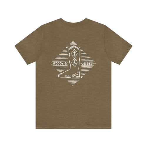 Woody & Jessie's Western Wear Bella Canvas Unisex Jersey Short Sleeve Tee