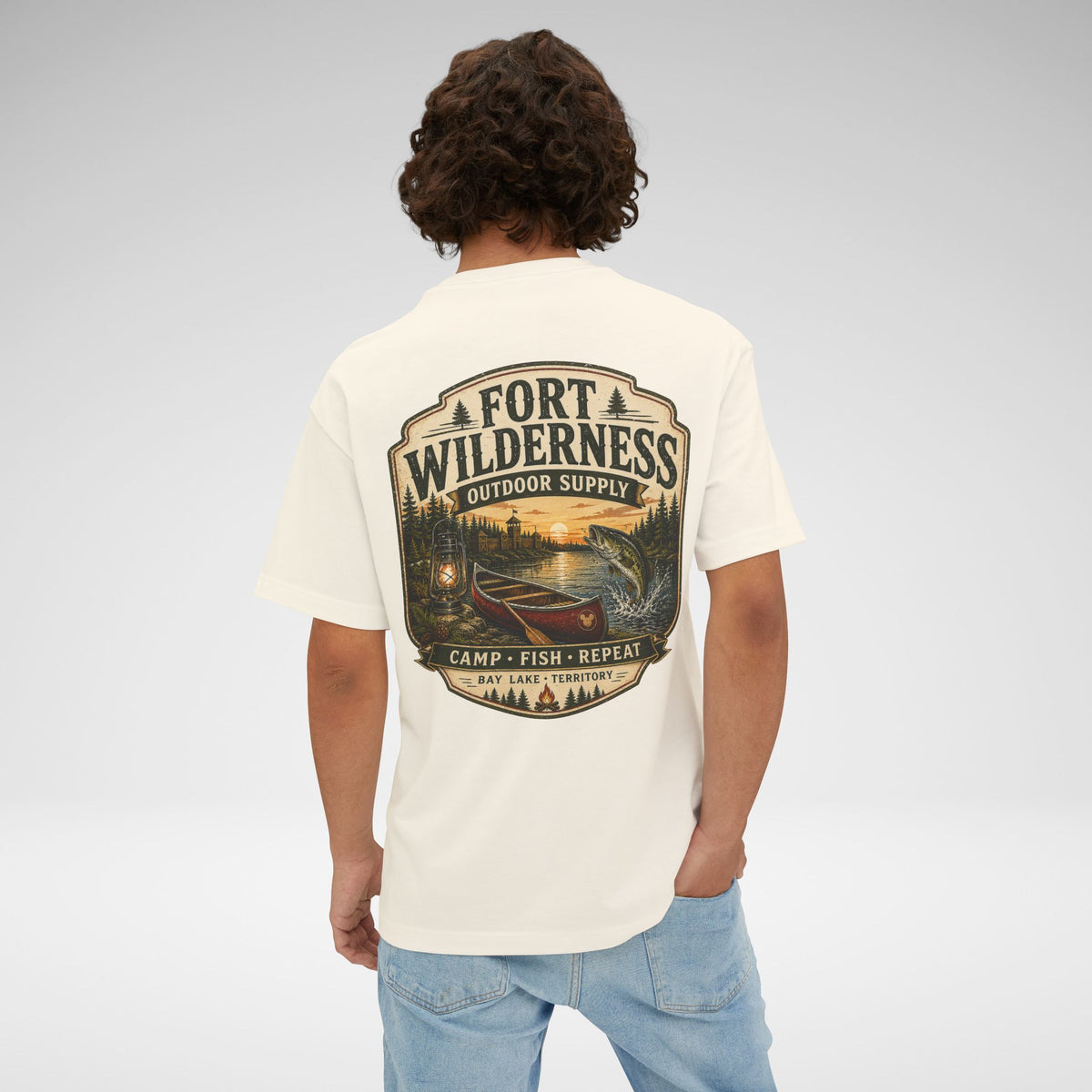 Fort Wilderness Outdoor Supply Oversized Tee