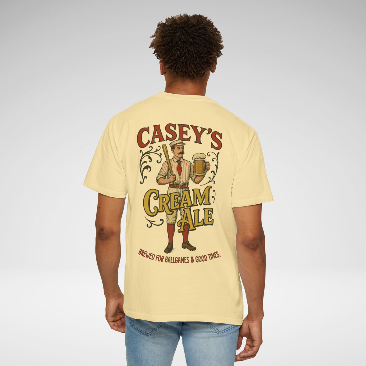 Casey's Cream Ale Comfort Colors Unisex Garment-Dyed T-shirt