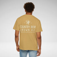 Country Bear Brown Ale Comfort Colors Unisex Garment-Dyed T-shirt