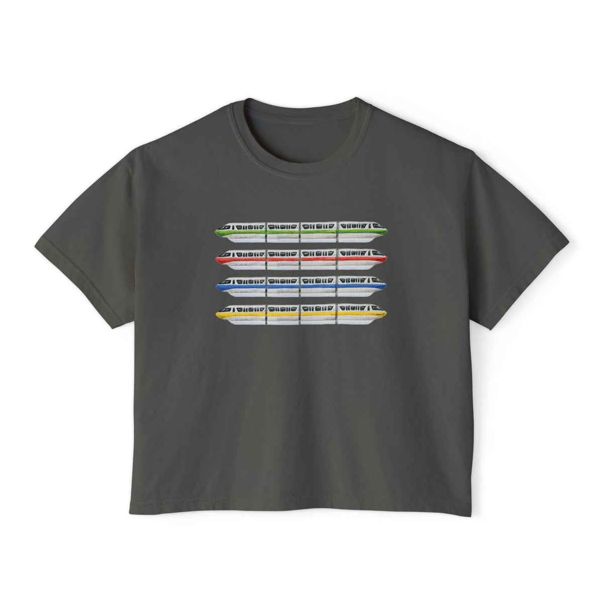 Monorails Comfort Colors Women's Boxy Tee