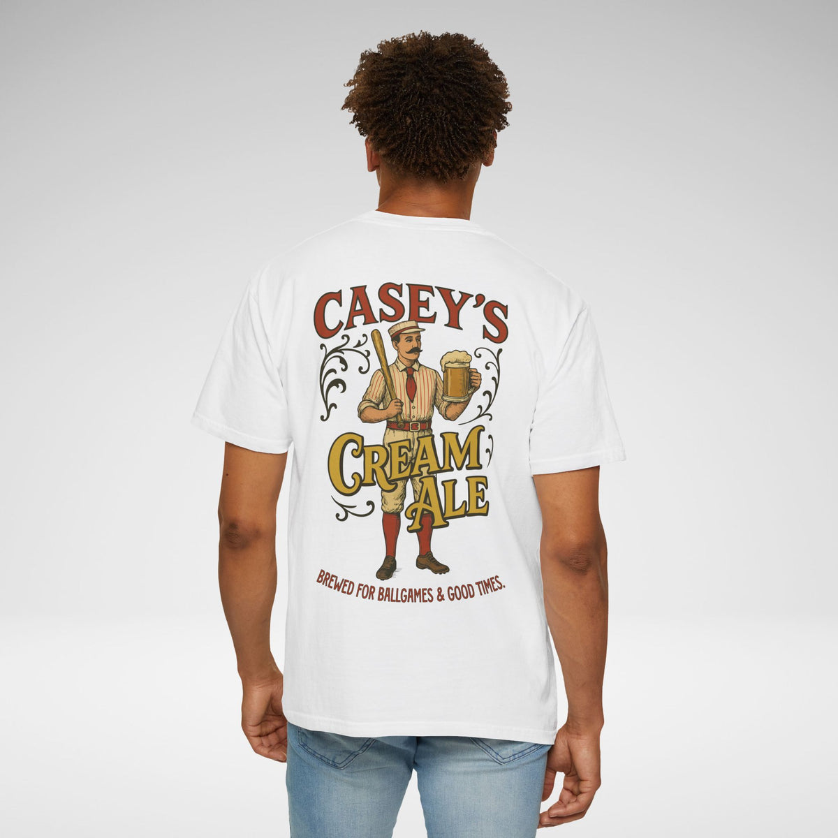 Casey's Cream Ale Comfort Colors Unisex Garment-Dyed T-shirt
