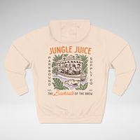 Jungle Juice - The Backside of the Brew Lane Seven Fleece Hoodie