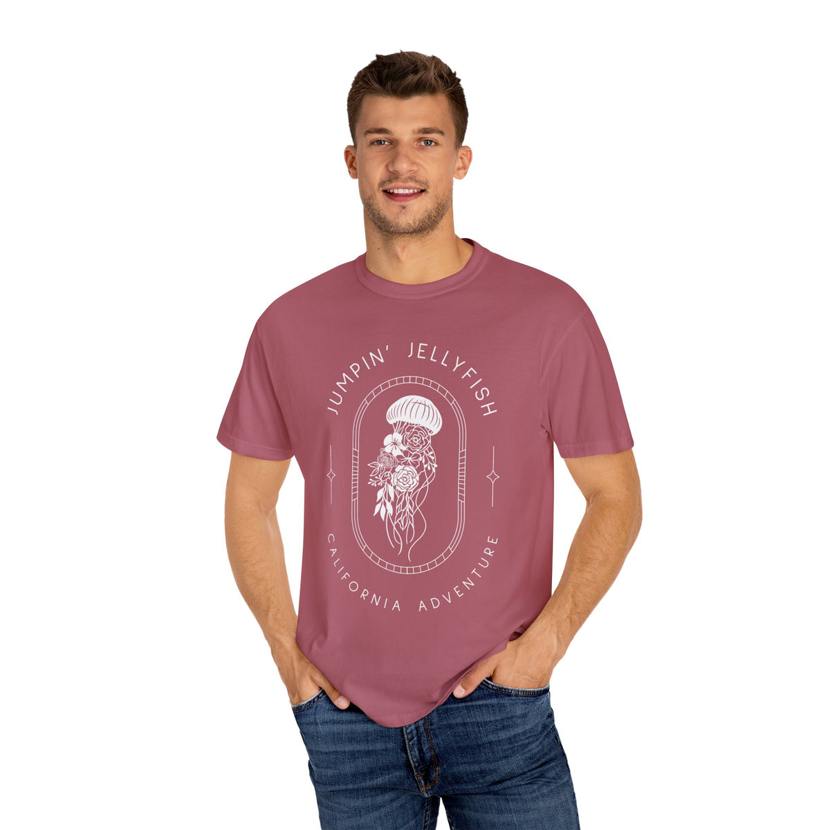 Jumping Jellyfish Comfort Colors Unisex Garment-Dyed T-shirt