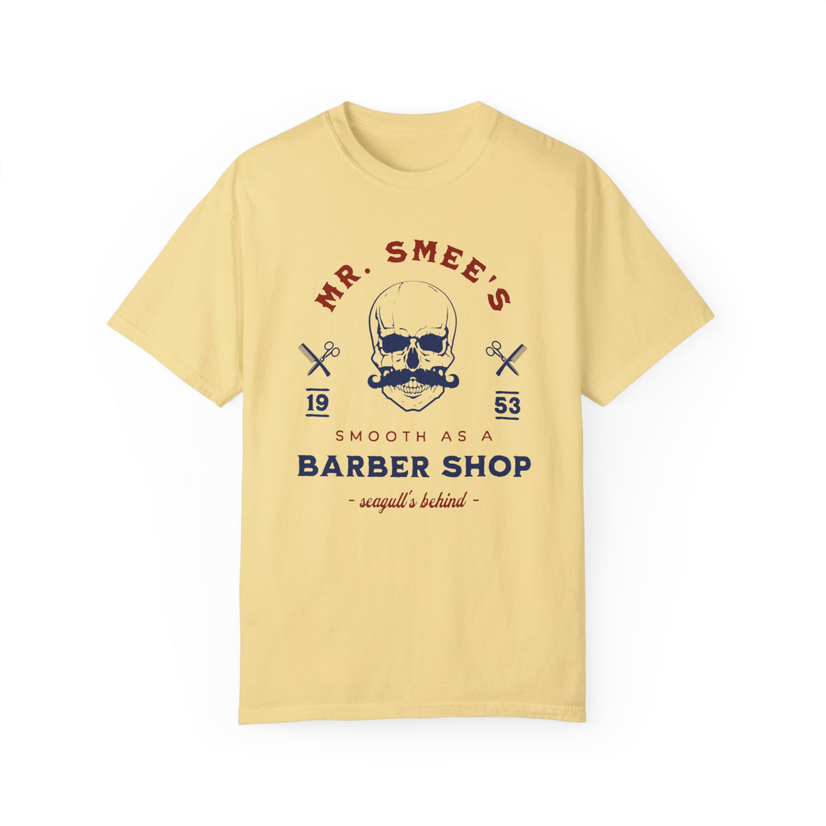 Mr. Smee's Barber Shop Comfort Colors Unisex Garment-Dyed T-shirt