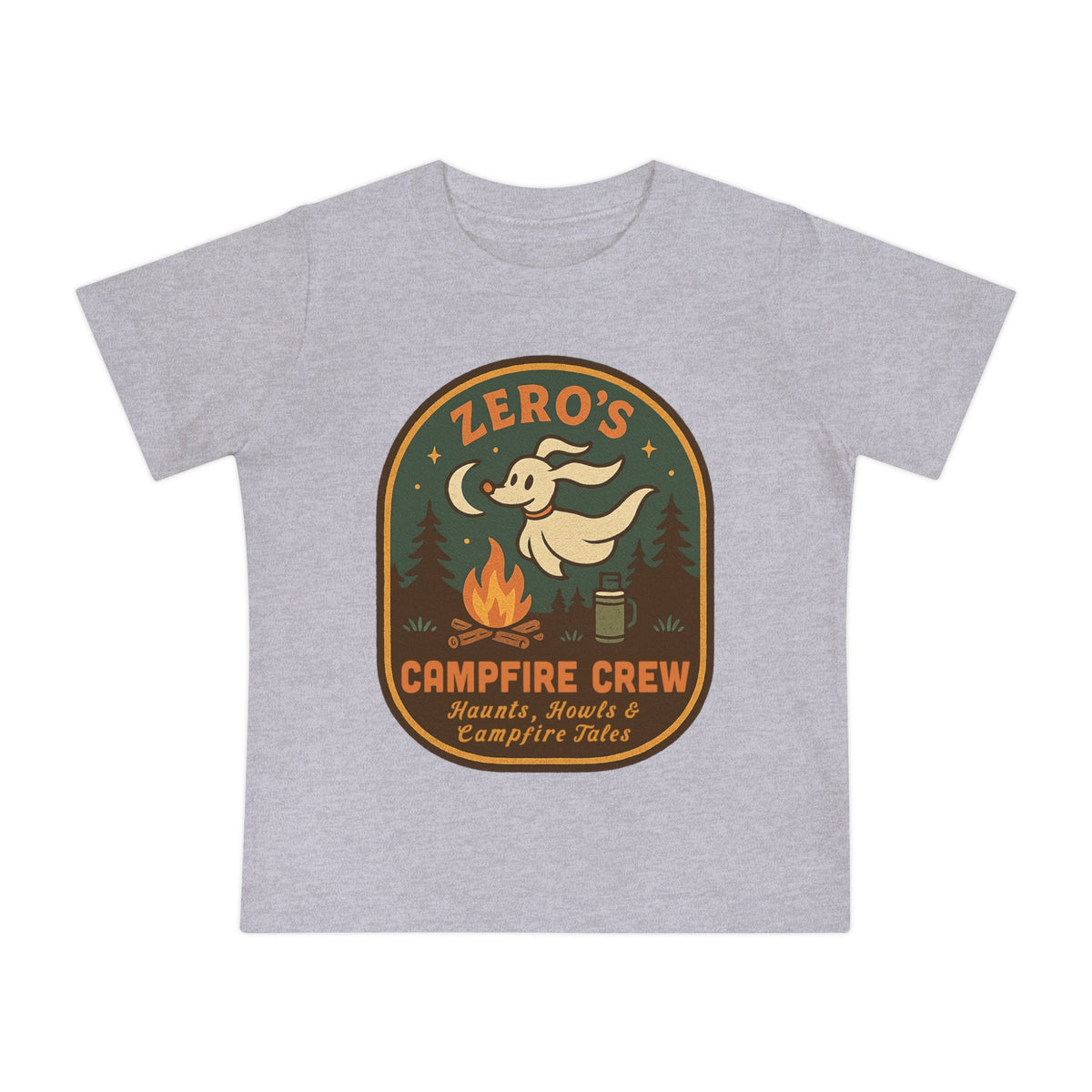 Zero's Campfire Crew Bella Canvas Baby Short Sleeve T-Shirt