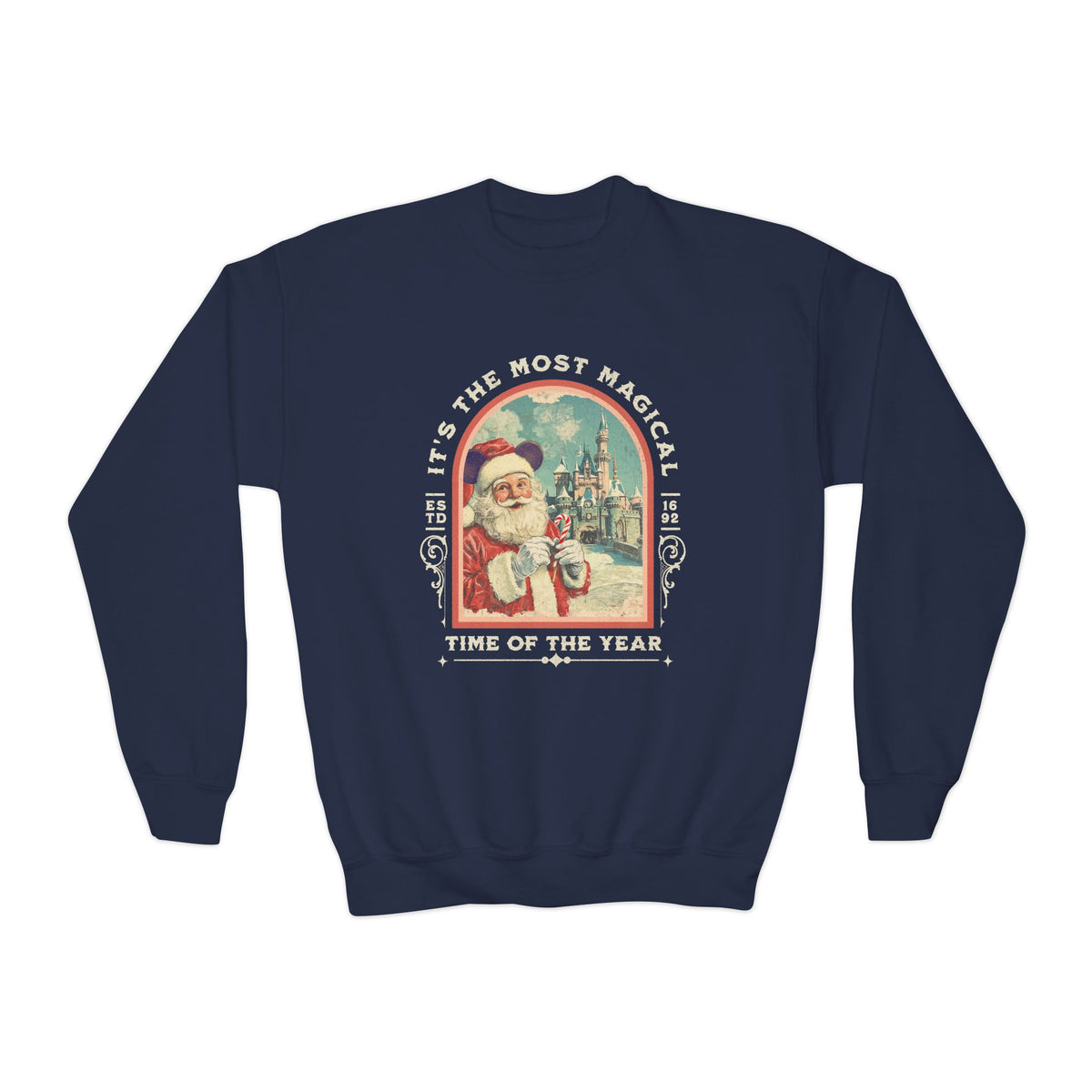 The Most Magical Time of the Year Gildan Youth Crewneck Sweatshirt