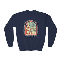 The Most Magical Time of the Year Gildan Youth Crewneck Sweatshirt