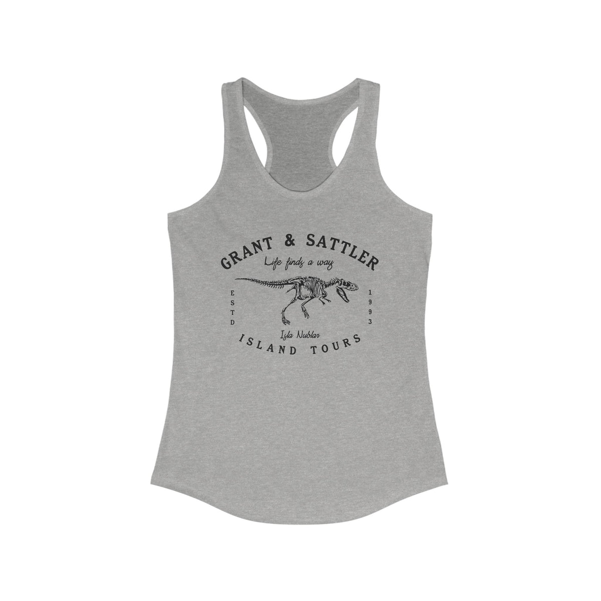 Grant & Sattler's Island Tours Women's Ideal Racerback Tank