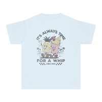It's Always Time For A Whip Comfort Colors Youth Midweight Tee