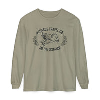 Pegasus Travel Co Comfort Colors Unisex Garment-dyed Long Sleeve T-Shirt