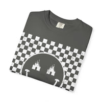 Retro Checkered Best Day Ever Comfort Colors Unisex Garment-Dyed T-shirt