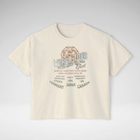 World Tour Comfort Colors Women's Boxy Tee