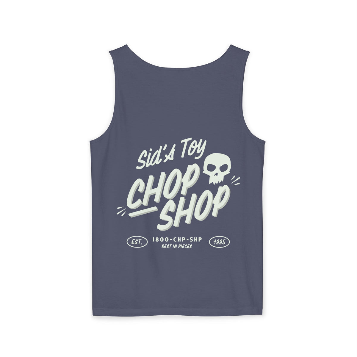 Sid's Toy Chop Shop Unisex Comfort Colors Garment-Dyed Tank Top