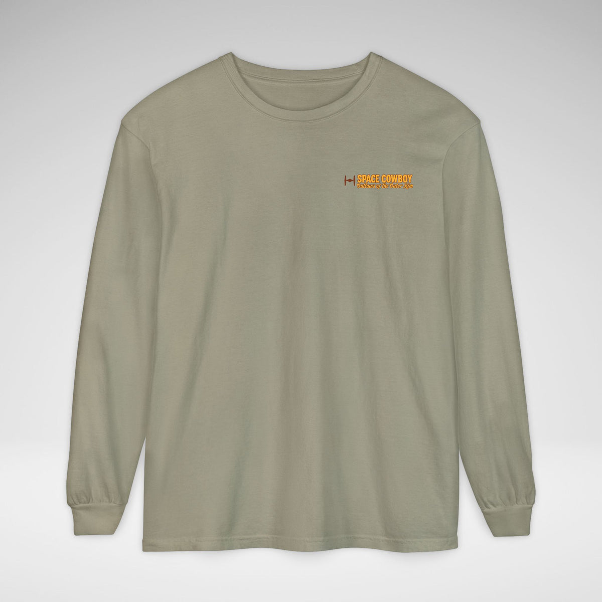 Space Cowboy Outlaws of the Outer Rim Comfort Colors Unisex Garment-dyed Long Sleeve T-Shirt
