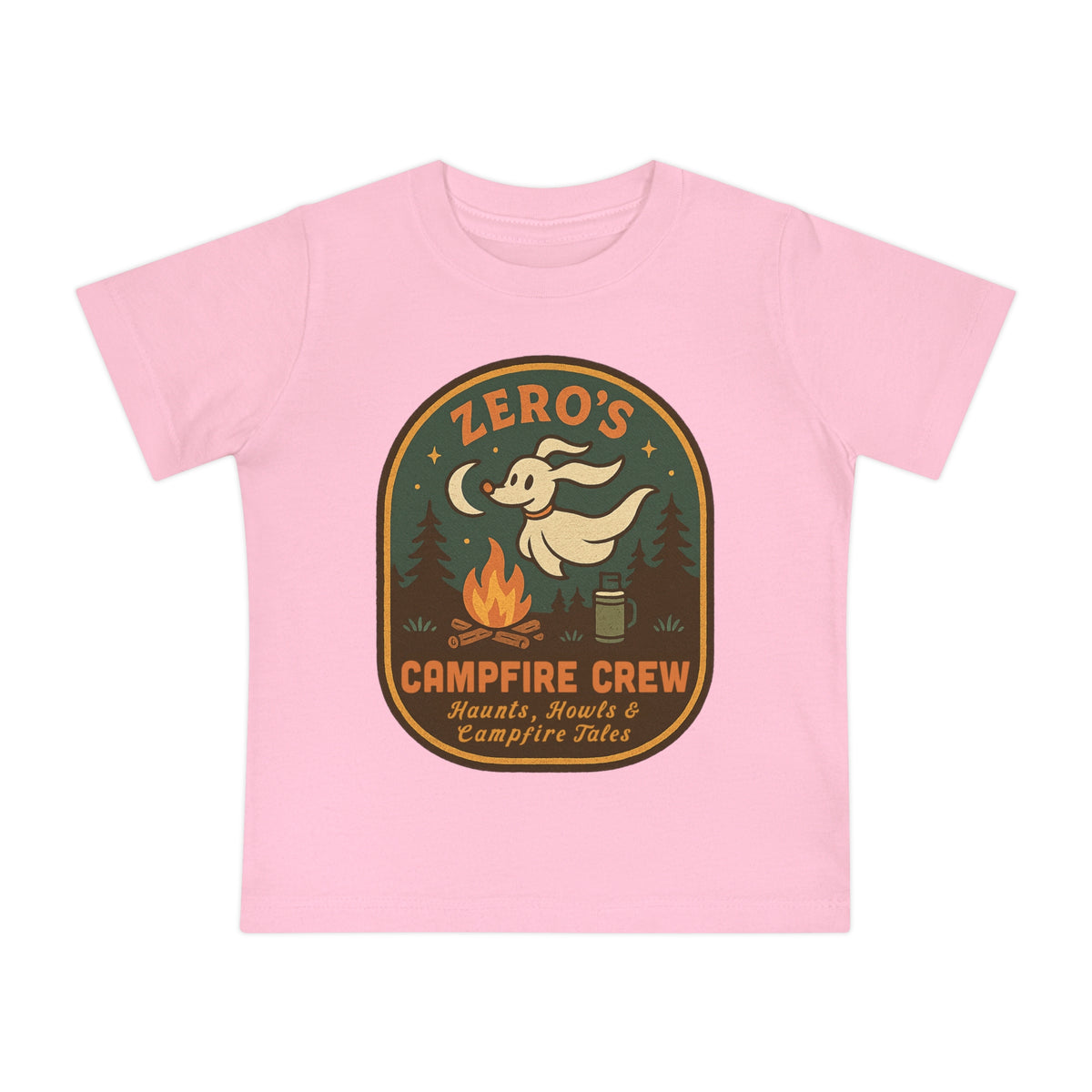 Zero's Campfire Crew Bella Canvas Baby Short Sleeve T-Shirt