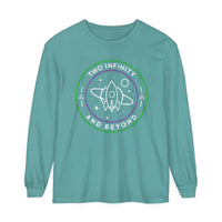 Two Infinity And Beyond Comfort Colors Unisex Garment-dyed Long Sleeve T-Shirt
