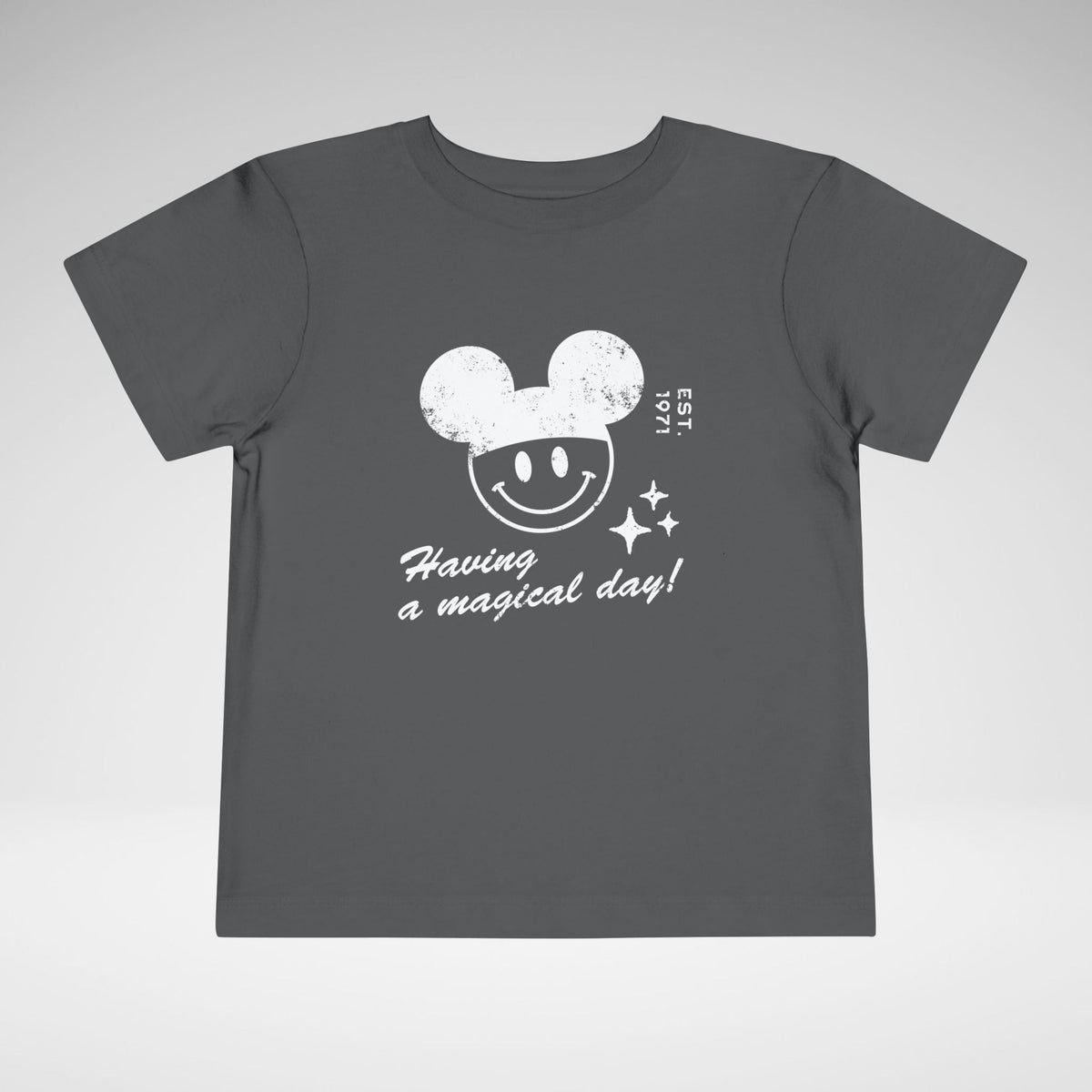 Having A Magical Day Toddler Bella Canvas Short Sleeve Tee