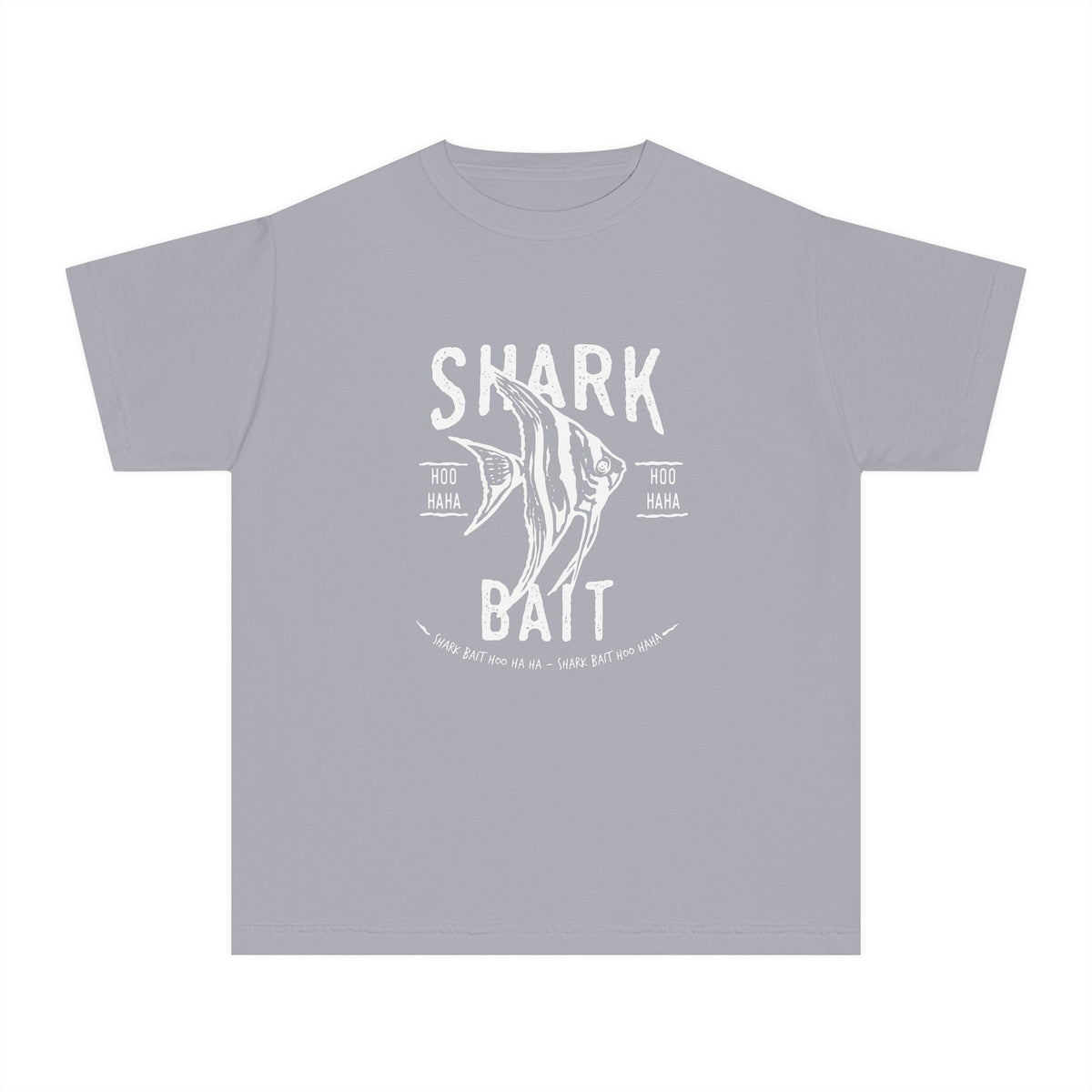 Shark Bait Hoo Haha Comfort Colors Youth Midweight Tee