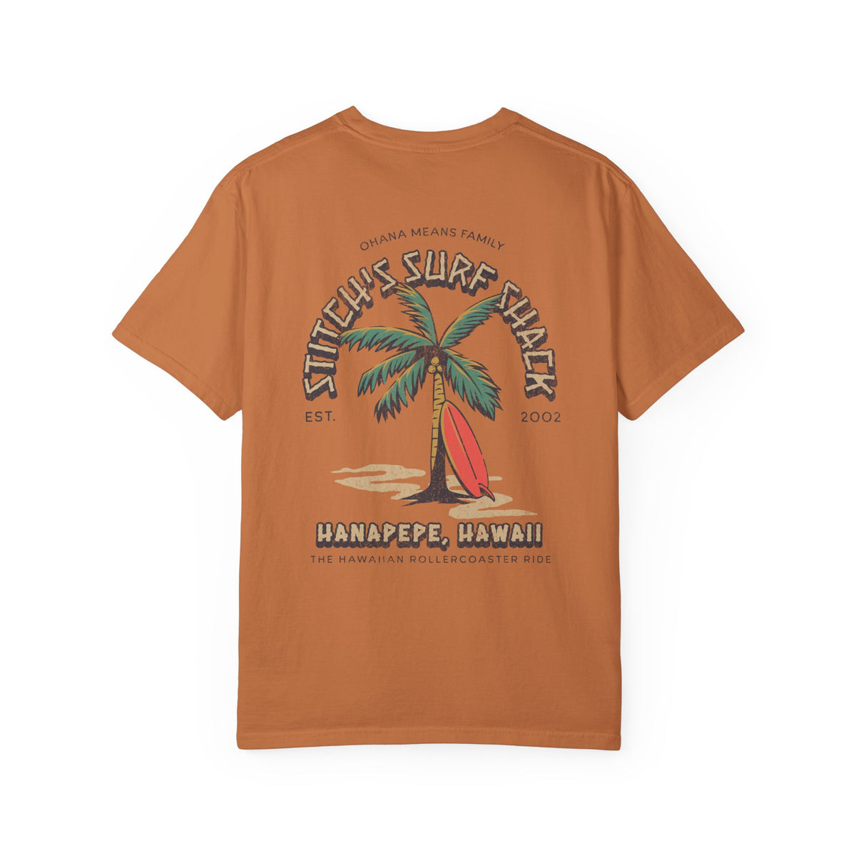 Stitch's Surf Shack Comfort Colors Unisex Garment-Dyed T-shirt