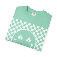 Retro Checkered Best Day Ever Comfort Colors Unisex Garment-Dyed T-shirt