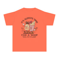 It's Always Time For A Whip Comfort Colors Youth Midweight Tee