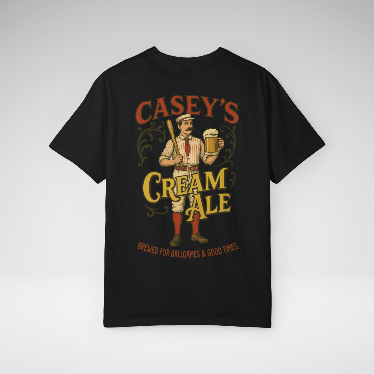 Casey's Cream Ale Comfort Colors Unisex Garment-Dyed T-shirt