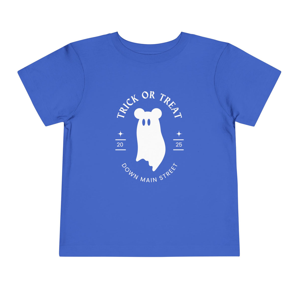 Trick or Treat Down Main Street Toddler Short Sleeve Tee
