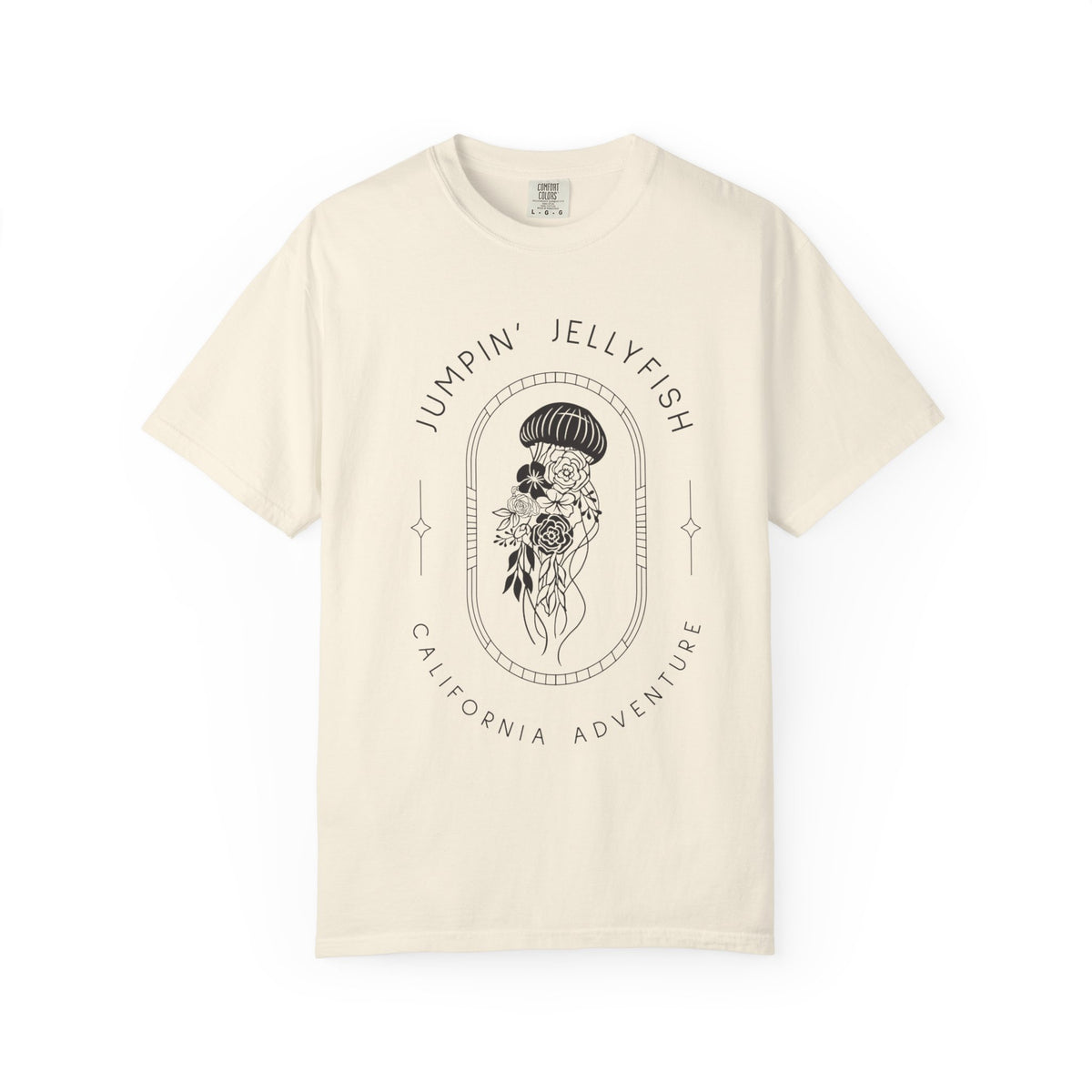 Jumping Jellyfish Comfort Colors Unisex Garment-Dyed T-shirt