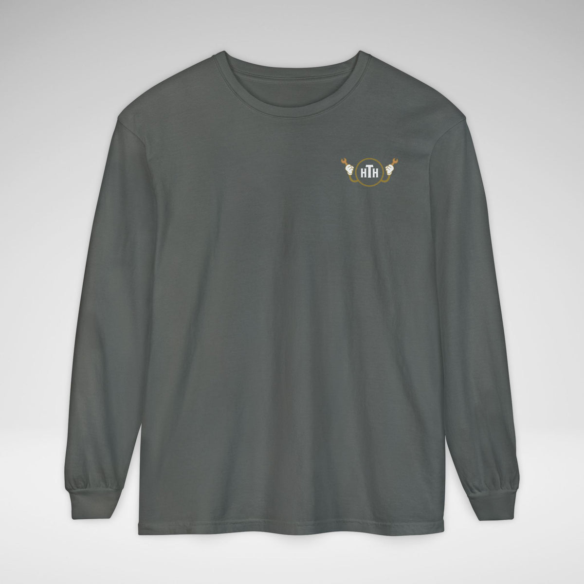 Hollywood Tower Hotel Maintenance & Repairs Comfort Colors Unisex Garment-dyed Long Sleeve T-Shirt