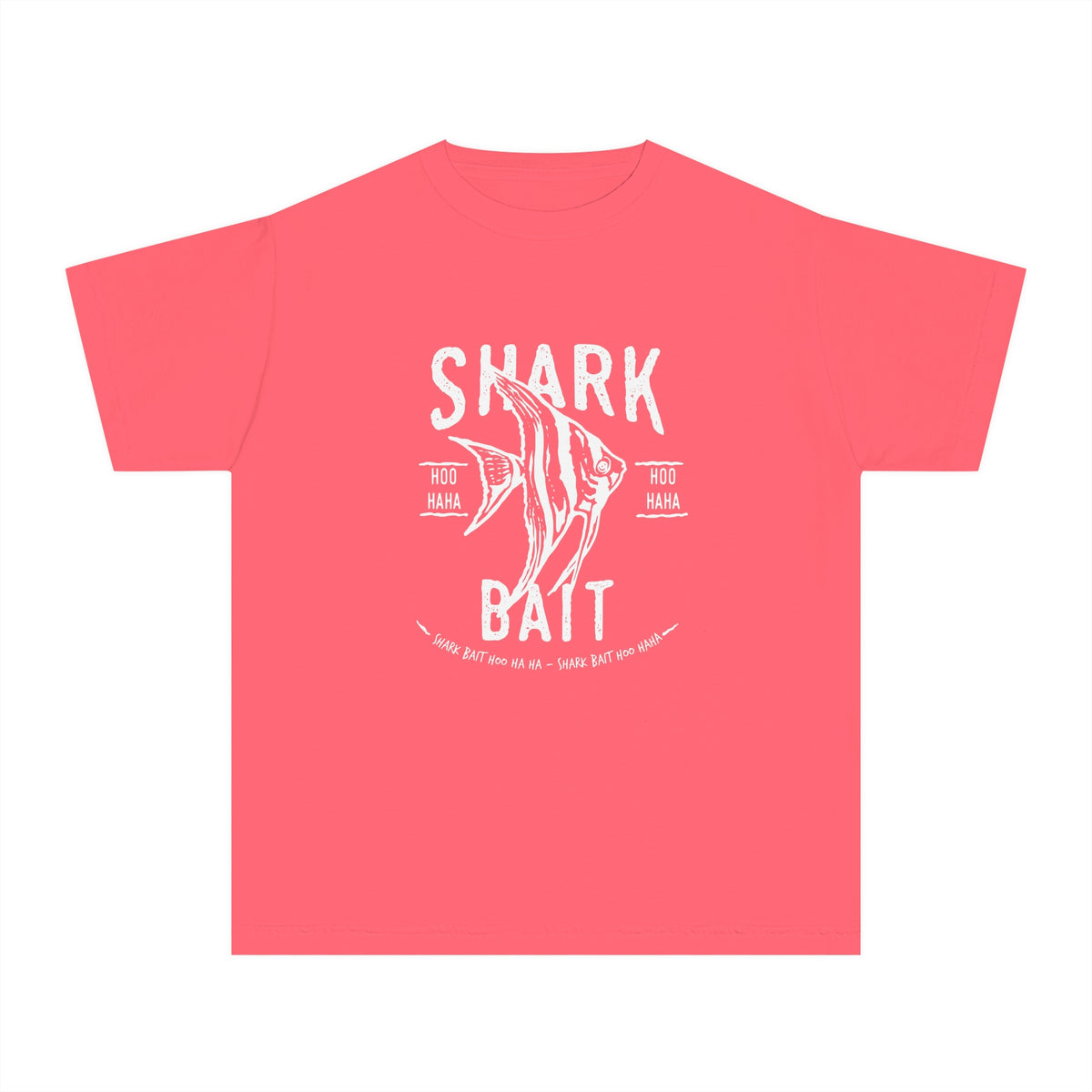 Shark Bait Hoo Haha Comfort Colors Youth Midweight Tee