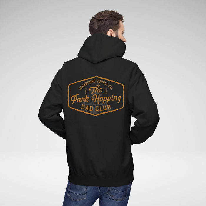 Park Hopping Dad Club Hoodie | Unisex Midweight Softstyle Fleece