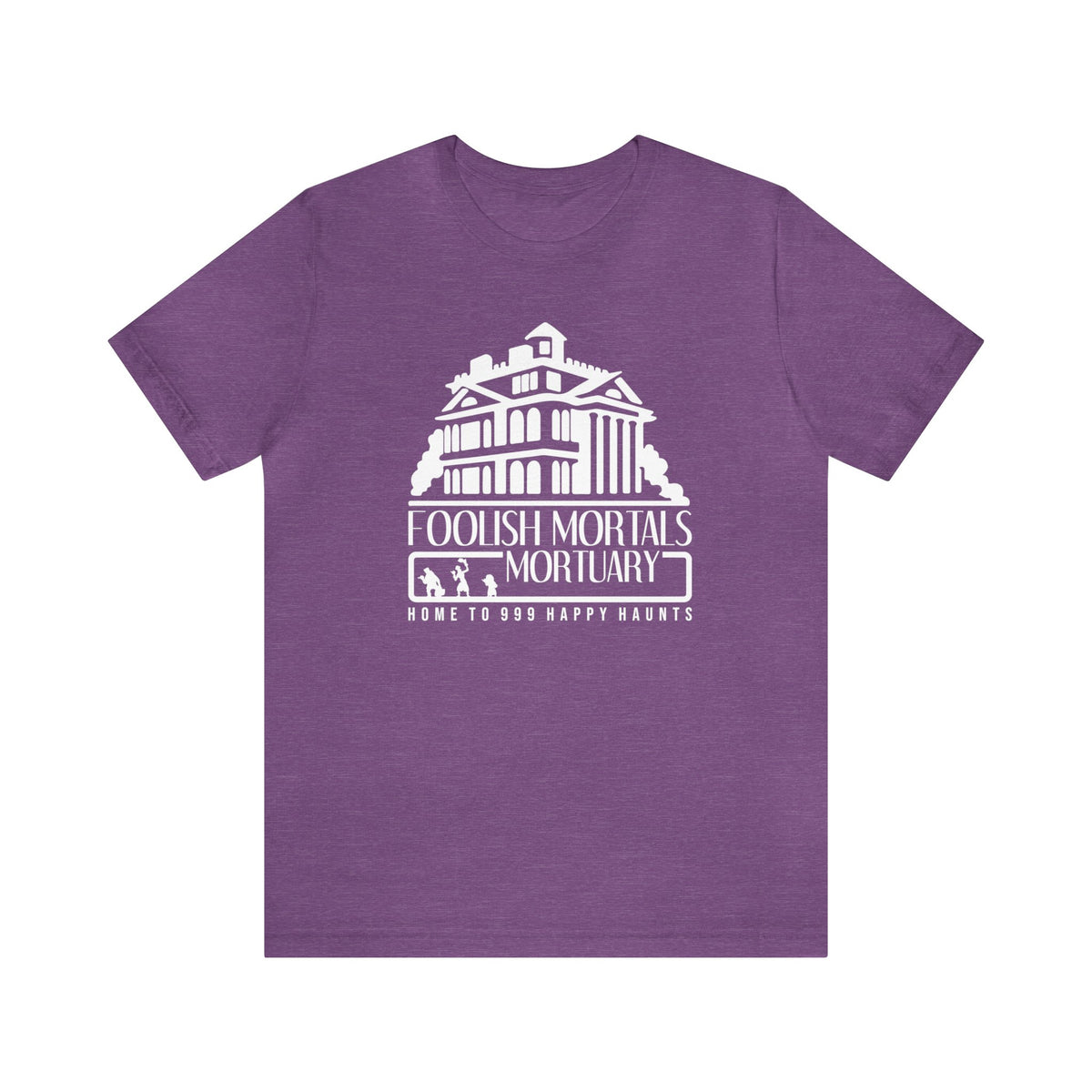 Foolish Mortals Mortuary Bella Canvas Unisex Jersey Short Sleeve Tee