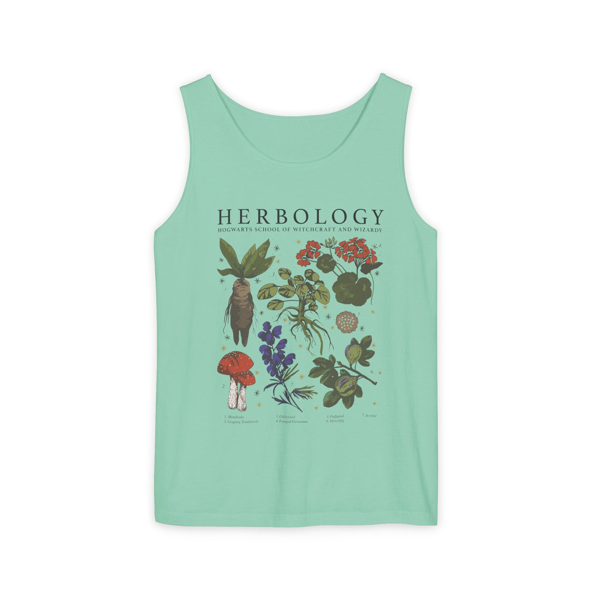 Herbology Unisex Comfort Colors Garment-Dyed Tank Top
