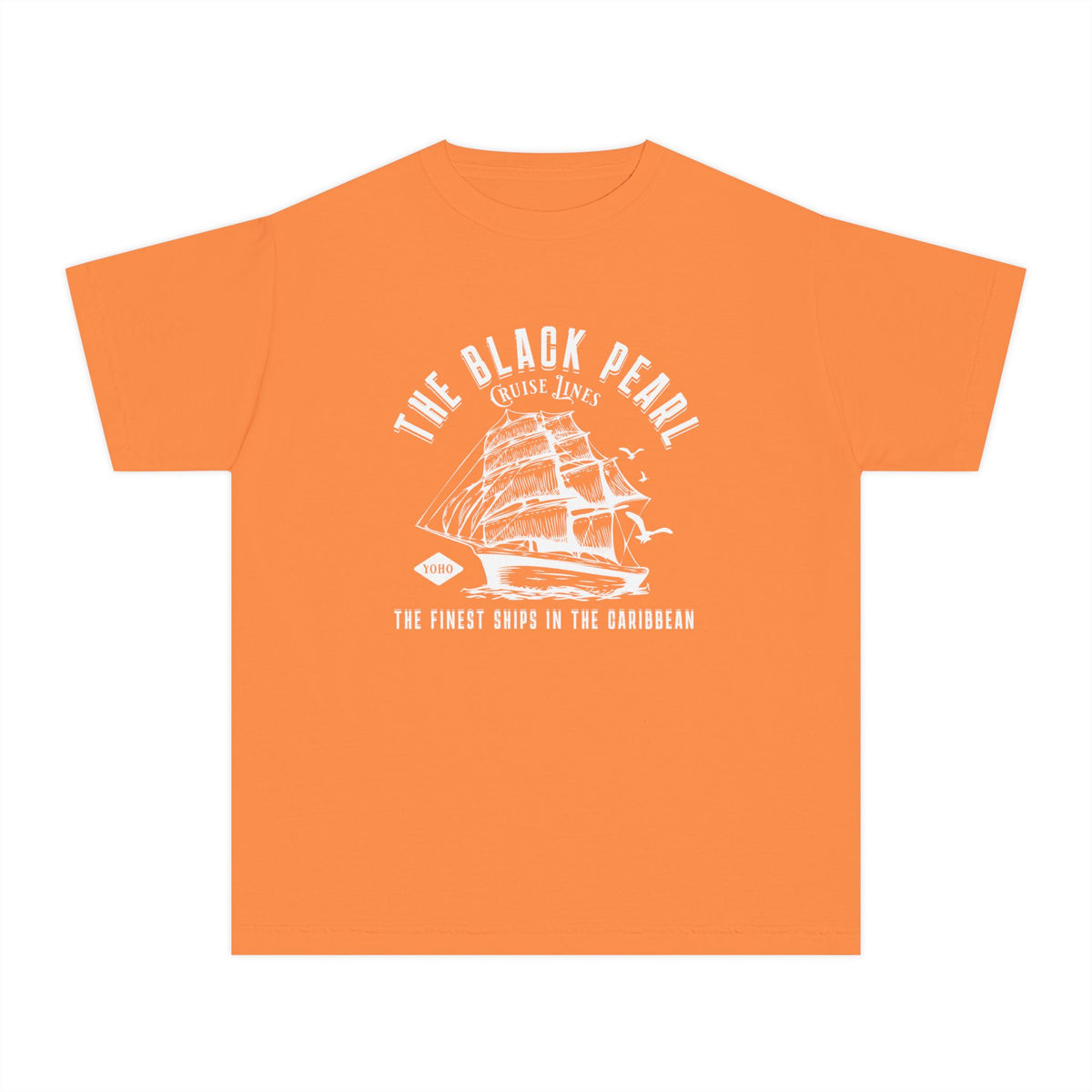 Black Pearl Cruise Lines Comfort Colors Youth Midweight Tee