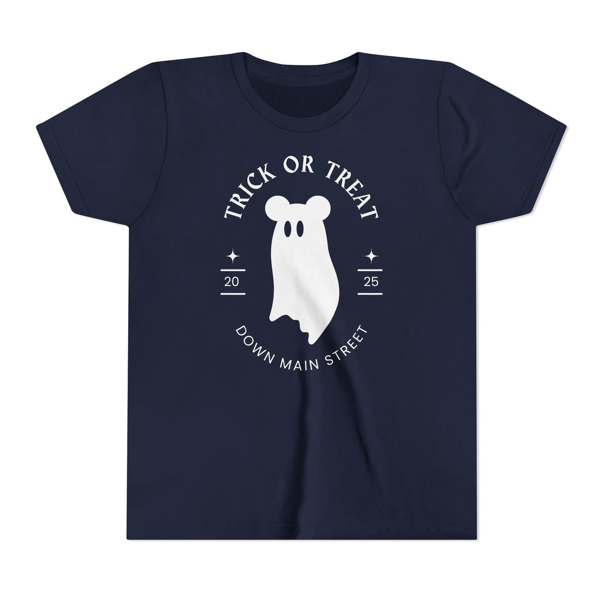Trick or Treat Down Main Street Youth Short Sleeve Tee