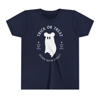 Trick or Treat Down Main Street Youth Short Sleeve Tee