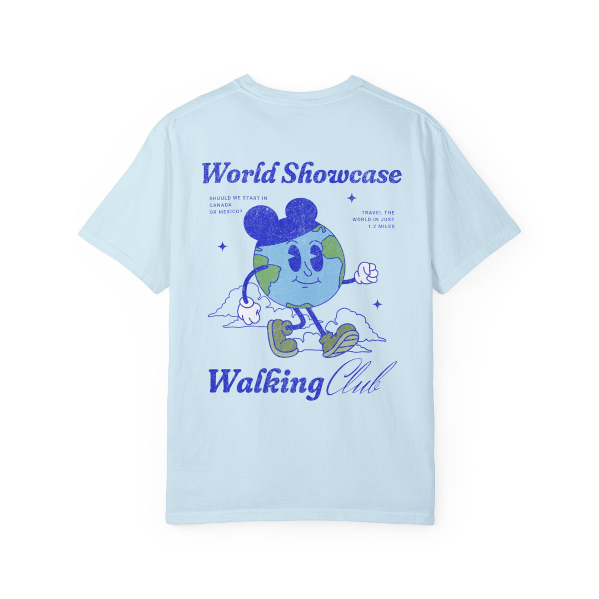 World Showcase Walking Club Comfort Colors Unisex Garment-Dyed T-shirt