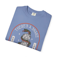There's A Snake In My Boot Comfort Colors Unisex Garment-Dyed T-shirt