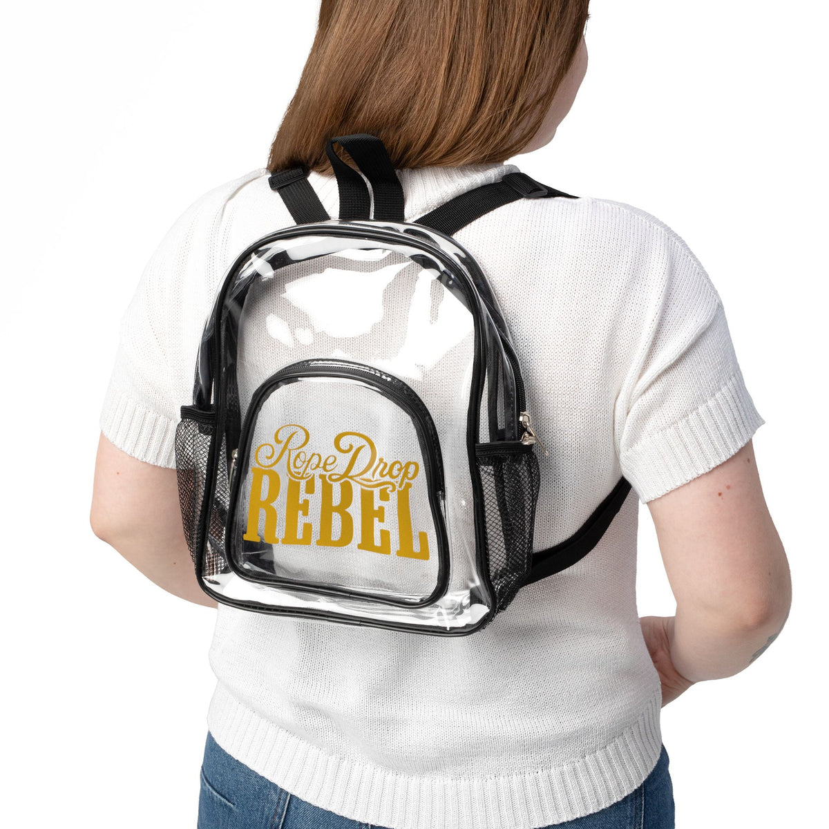 Rope Drop Rebel Clear Backpack