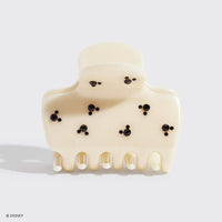 Kitsch & Mickey and Minnie Recycled Puffy Clawclip 1pc-Cream