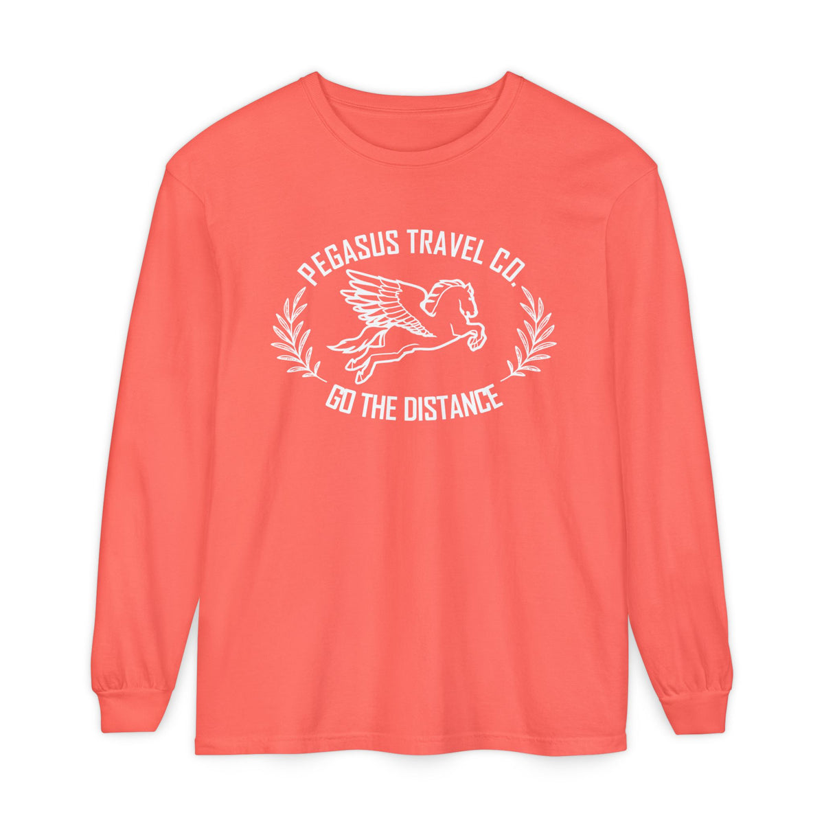 Pegasus Travel Co Comfort Colors Unisex Garment-dyed Long Sleeve T-Shirt