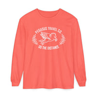 Pegasus Travel Co Comfort Colors Unisex Garment-dyed Long Sleeve T-Shirt